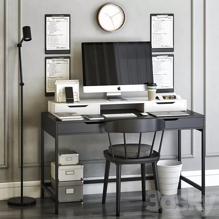 IKEA office workplace 26 3D Model