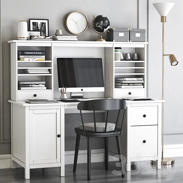 IKEA office workplace 29 3D Model