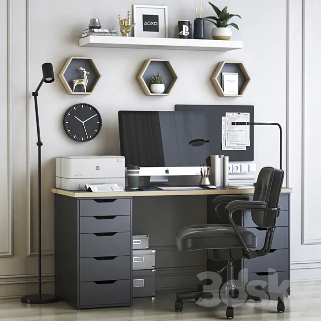 IKEA office workplace 42 Free Download