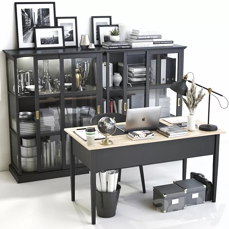 IKEA office workplace 43 3D Model