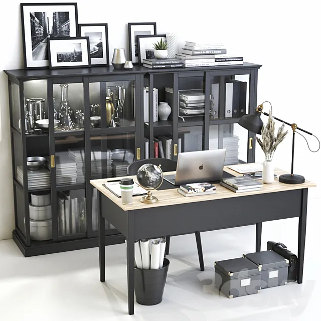 IKEA office workplace 43 3DModel