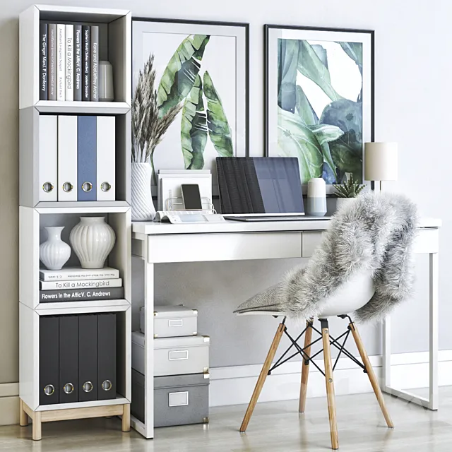 IKEA office workplace 48 3DModel