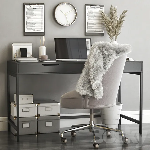 IKEA office workplace 49 3DModel