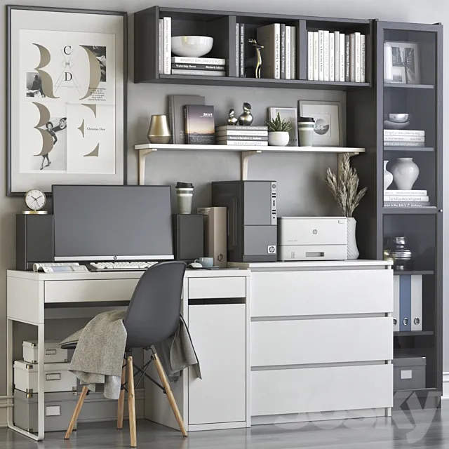 IKEA office workplace 70 Free Download