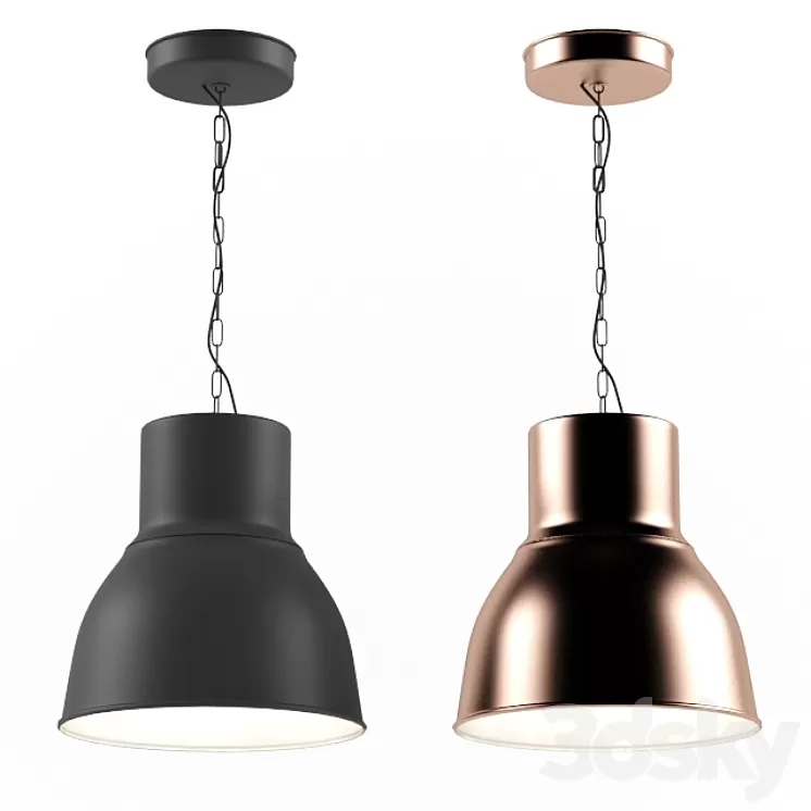 IKEA Pendant lamp Hektar 3D Model