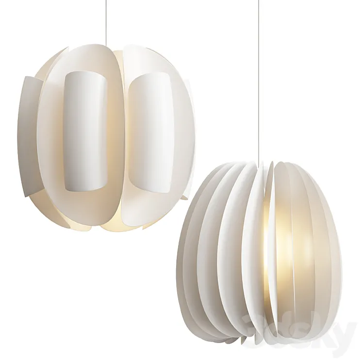 Ikea Pendant Lamps 3D Model Free