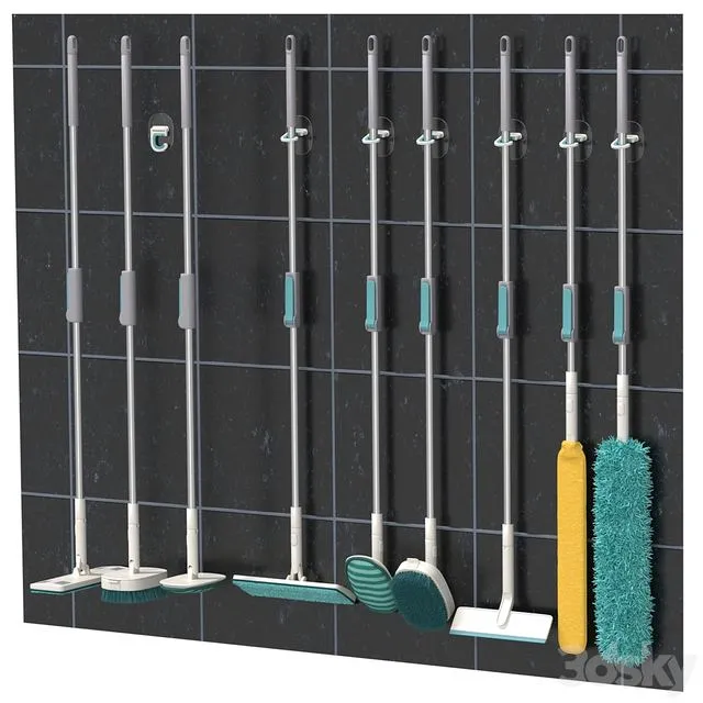 IKEA PEPPRIG Cleaning set 3D Model