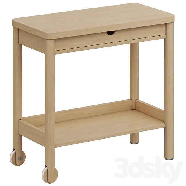 Ikea RÖNNINGE utility cart 3D Model