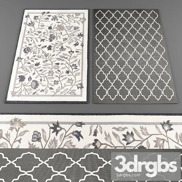 Ikea Rugs Collection 033 3D Model Free