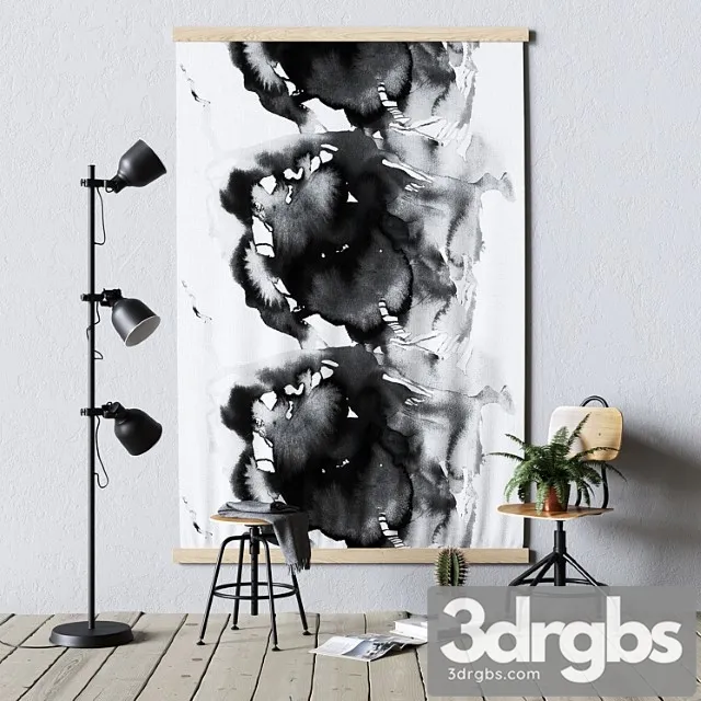 Ikea Set 3D Model Free