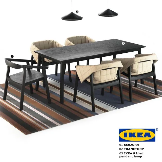 IKEA set with lamp Free Download