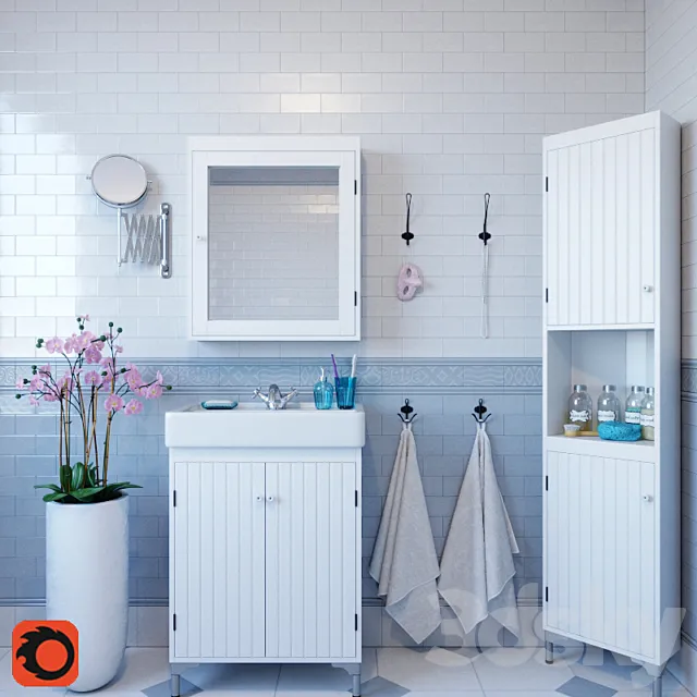 Ikea SILVERON 3D Model