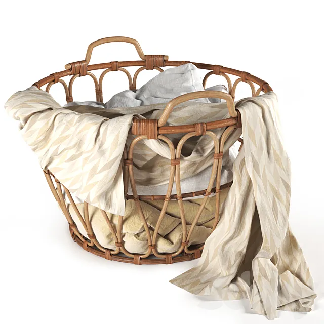 Ikea Snidad Basket 3D Model