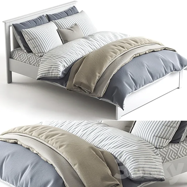 Ikea Songesand Bed 3D Model