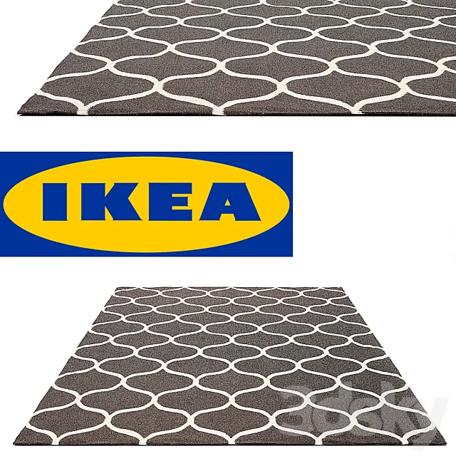Ikea Stockholm Rug 3DModel