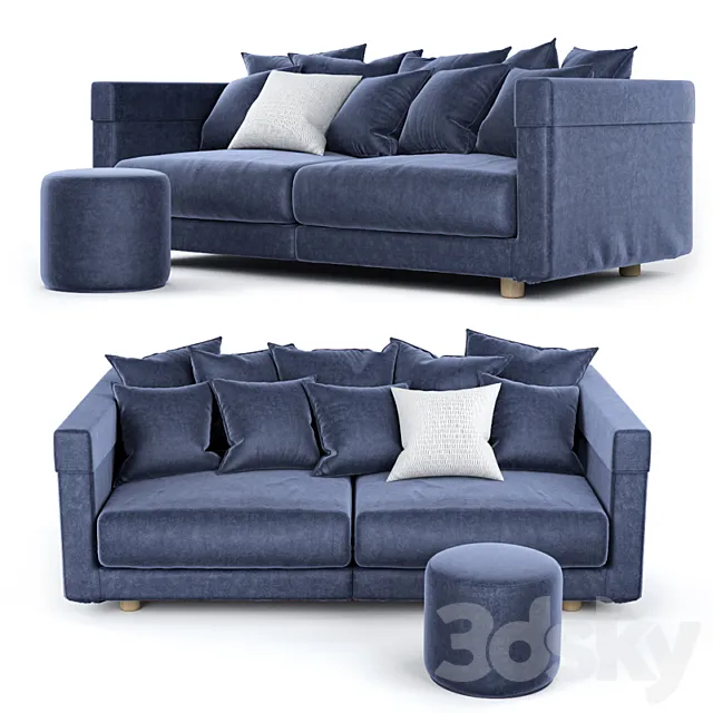 IKEA STOCKHOLM sofa 2017 3DModel