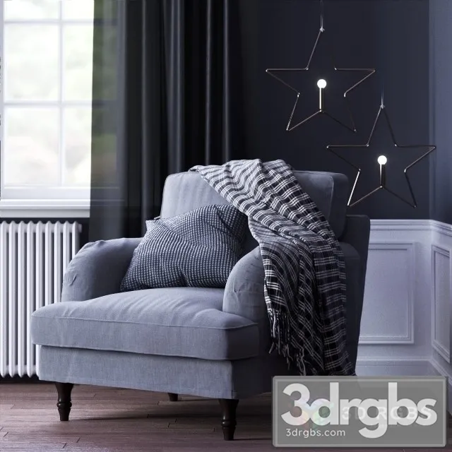 Ikea Stocksund 3D Model Free