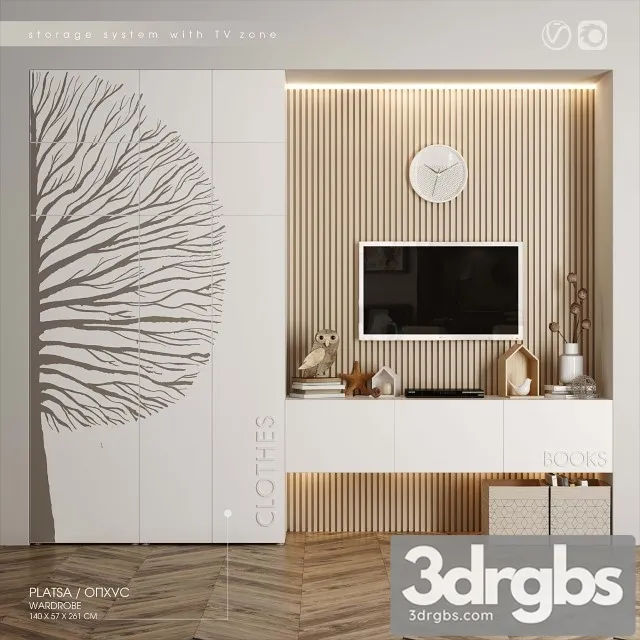 IKEA Storage System TV Zone Free Download