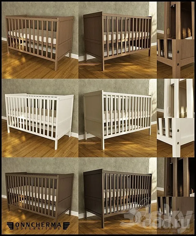 IKEA SUNDVIK Crib 3DModel