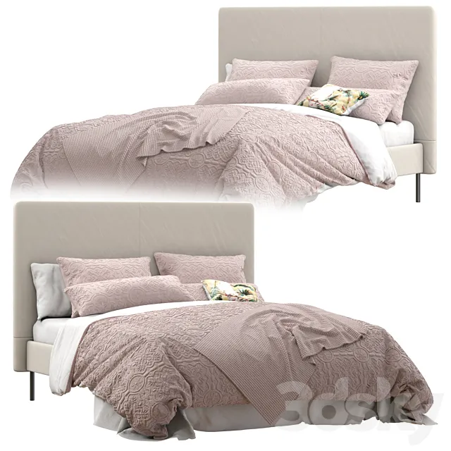 IKEA TOMREFJORD Bed x Adairs Australia 3DModel