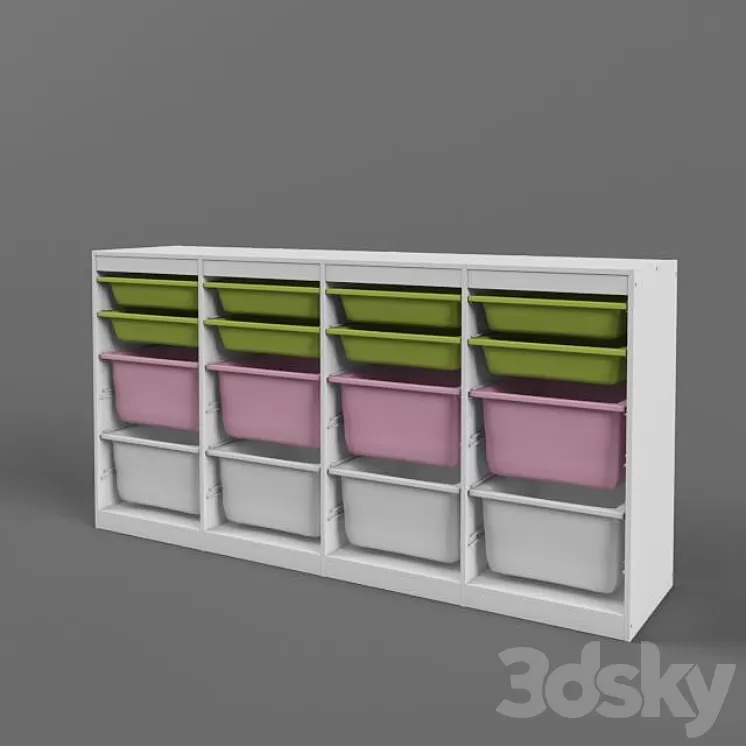 IKEA TROFAST 3D Model