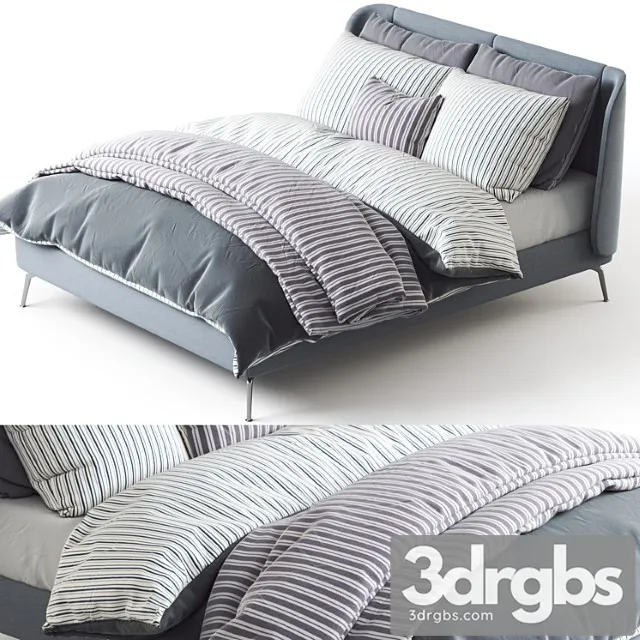 Ikea tufjord bed 2 3D Model Free