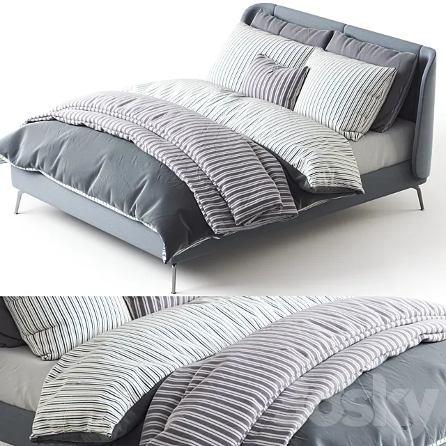 IKEA TUFJORD bed 3D Model