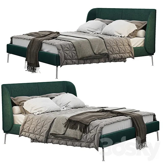 IKEA Tufjord dark green 3D Model