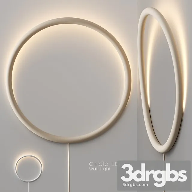 Ikea - varmblixt circle led wall light