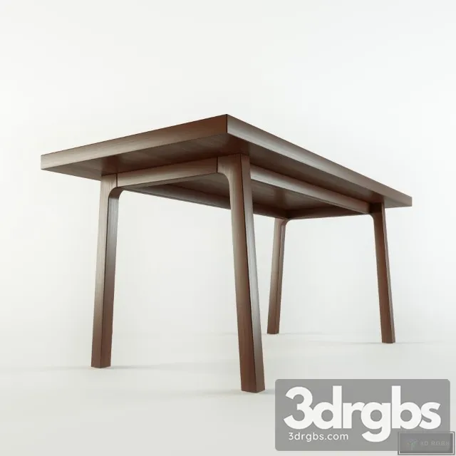 Ikea Vastanby Table 3D Model Free