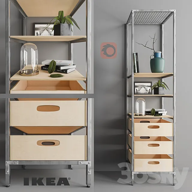 Ikea vebered set 3DModel