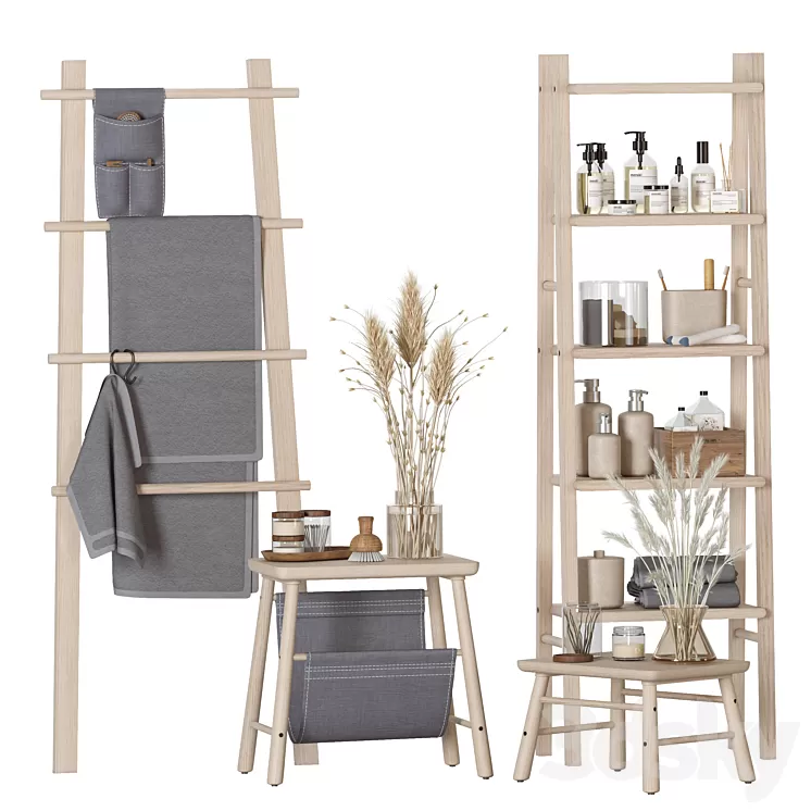 IKEA Vilto set 3D Model Free