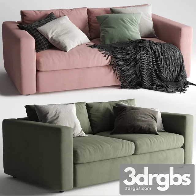 Ikea Vimle Sofa 2 Seats 3D Model Free