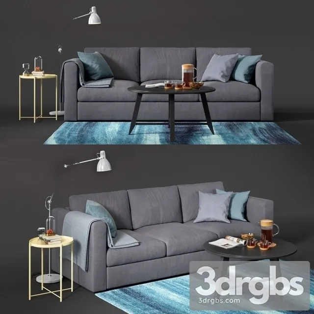Ikea Vimle Sofa 3D Model Free