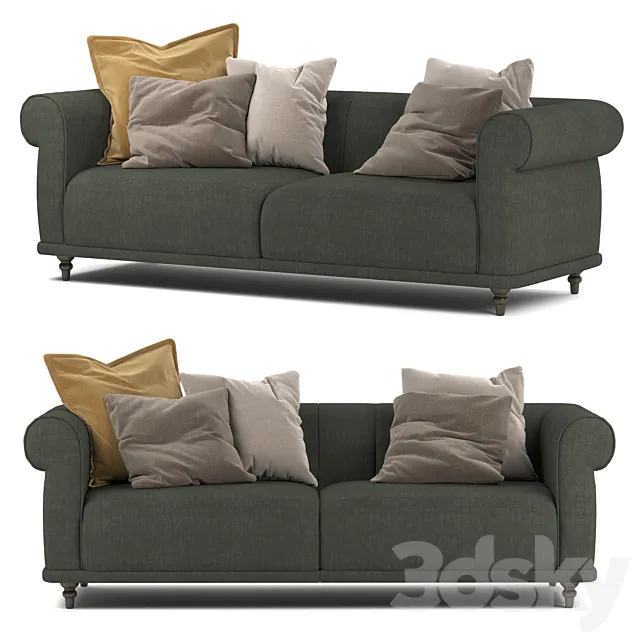 Ikea Viskafors sofa 3D Model