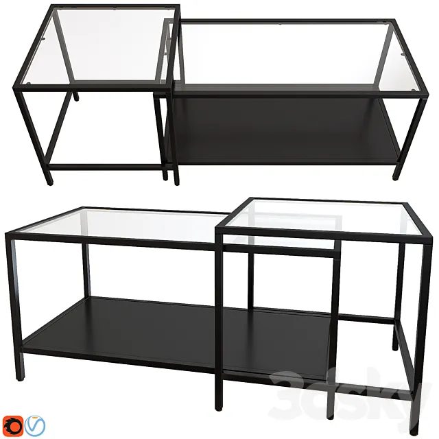 IKEA VITTSJÖ 3D Model