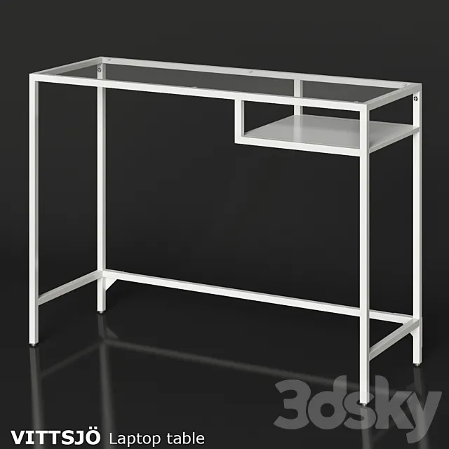 IKEA VITTSJO Laptop table 3DModel