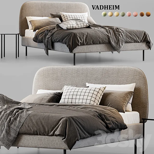 Ikea Wadheim Bed 3DModel