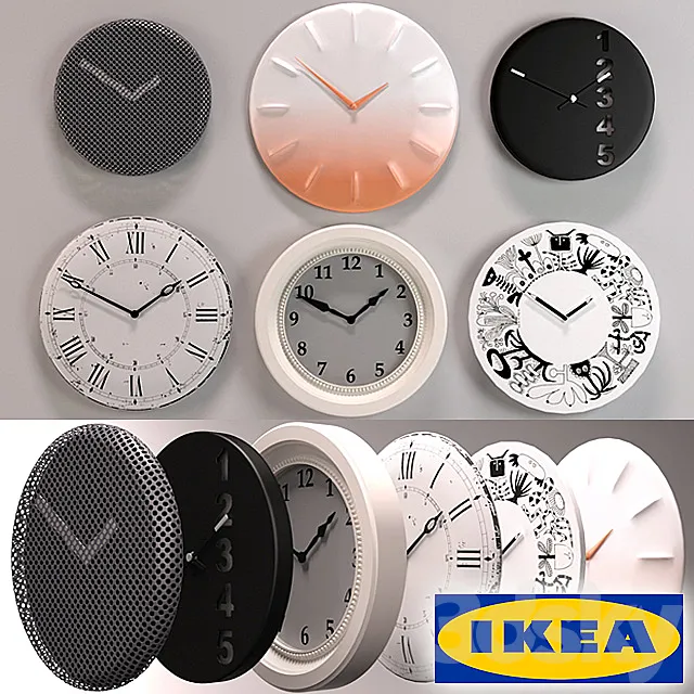 IKEA Wall clocks 3DModel