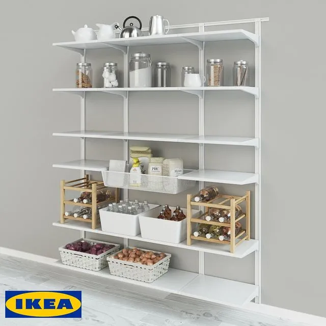 IKEA Wall tire Algot ikea BOAXEL 3D Model