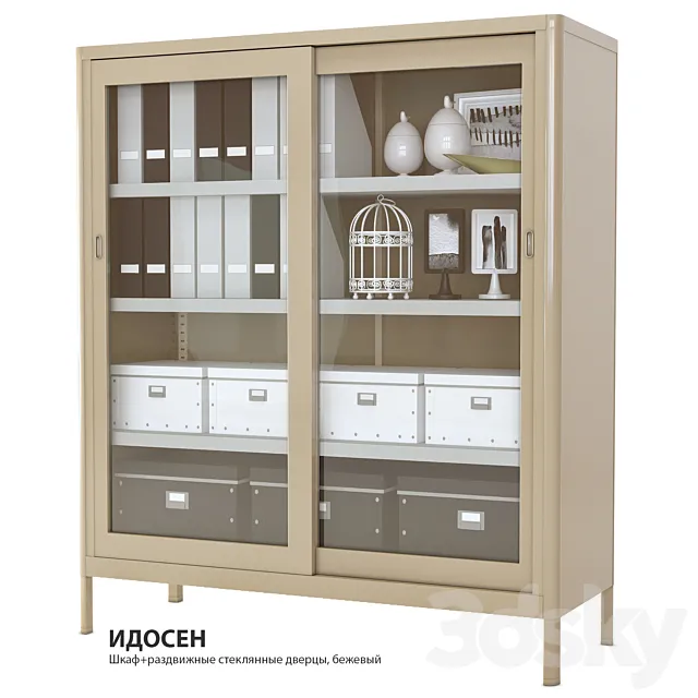 Ikea wardrobe IDOSEN 3D Model