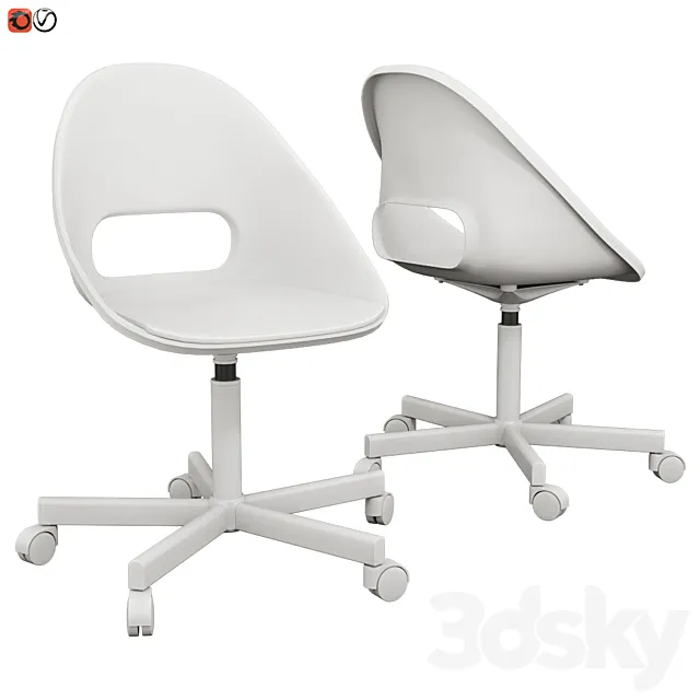 IKEA work chair LOBERGET _ BLISKER 3DModel