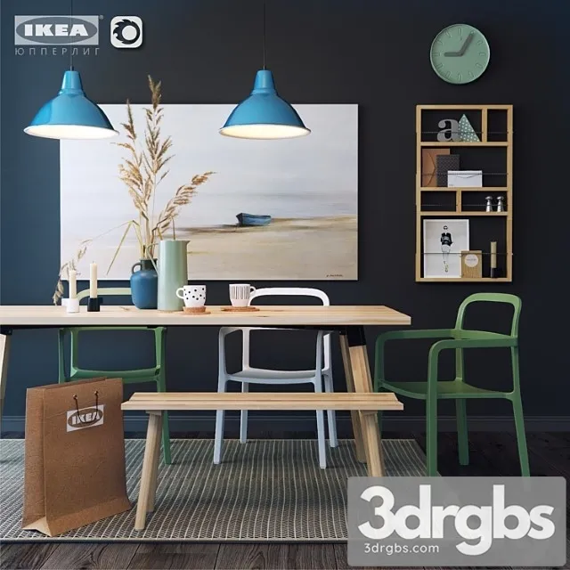 Ikea Ypperlig 2 3D Model Free
