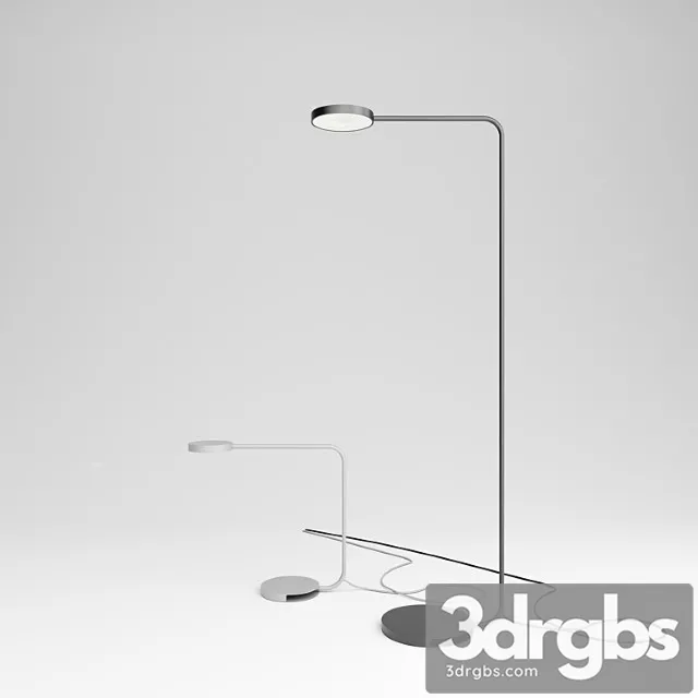 Ikea Ypperlig Led Lamps Table Floor 3D Model Free