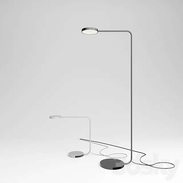 IKEA YPPERLIG LED lamps (table + floor) 3DModel