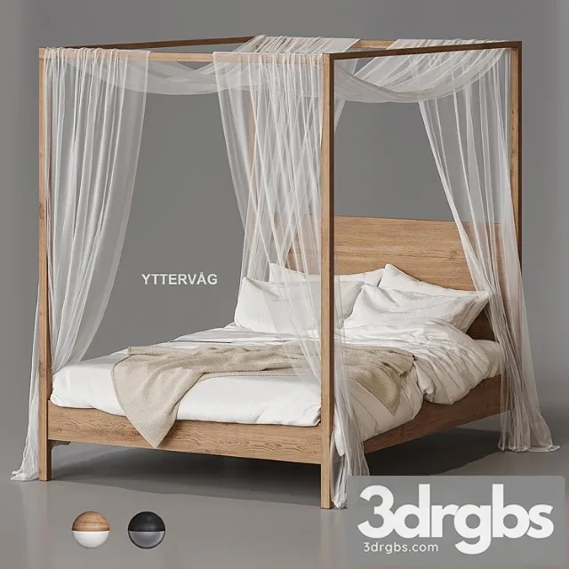 Ikea ytterva?g four-poster bed