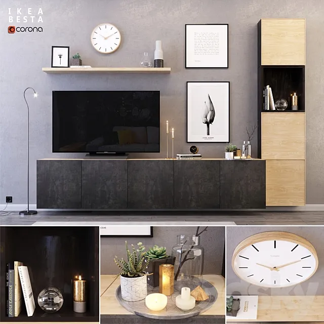IKEA_BESTA_set_2 3DModel