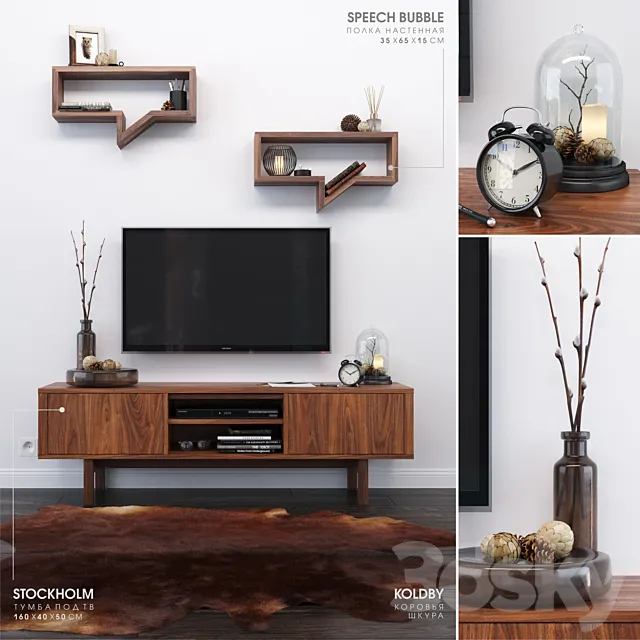IKEA_Stockholm_TV_cabinet 3DModel