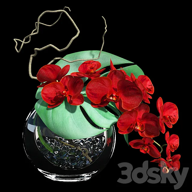 Ikebana_03 3DModel