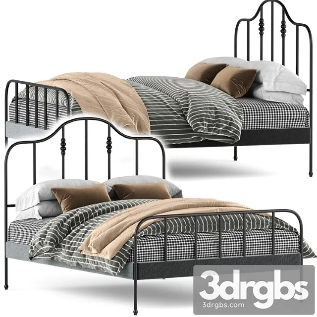 Ikes sagstua bed 2 3D Model Free